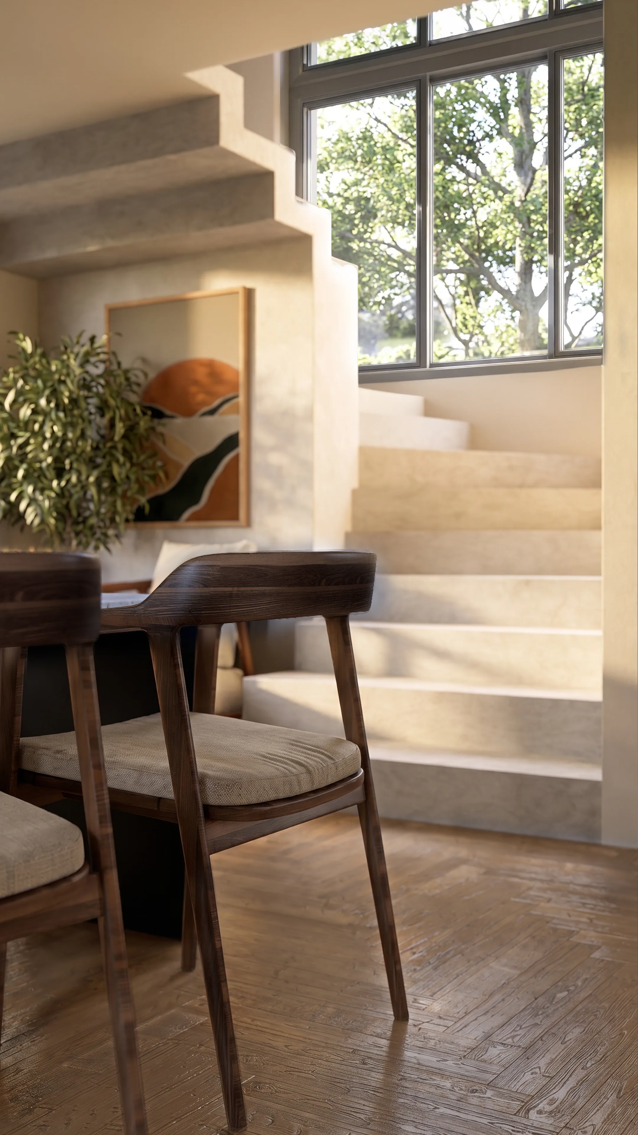 Maison moderne · vue 3